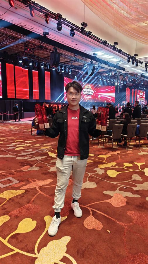 Andrew Chua at the ERA awards night 2026