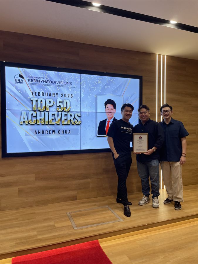 Andrew Chua — Top 50 Achievers February 2026